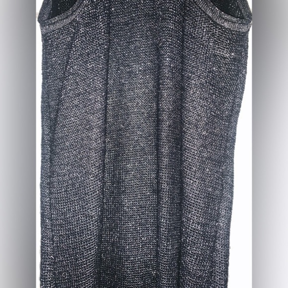 Urban outfitters sparkle & fade black shimmery tank size small - Picture 7 of 8